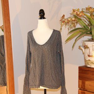 rag & bone Long Sleeve Striped Top